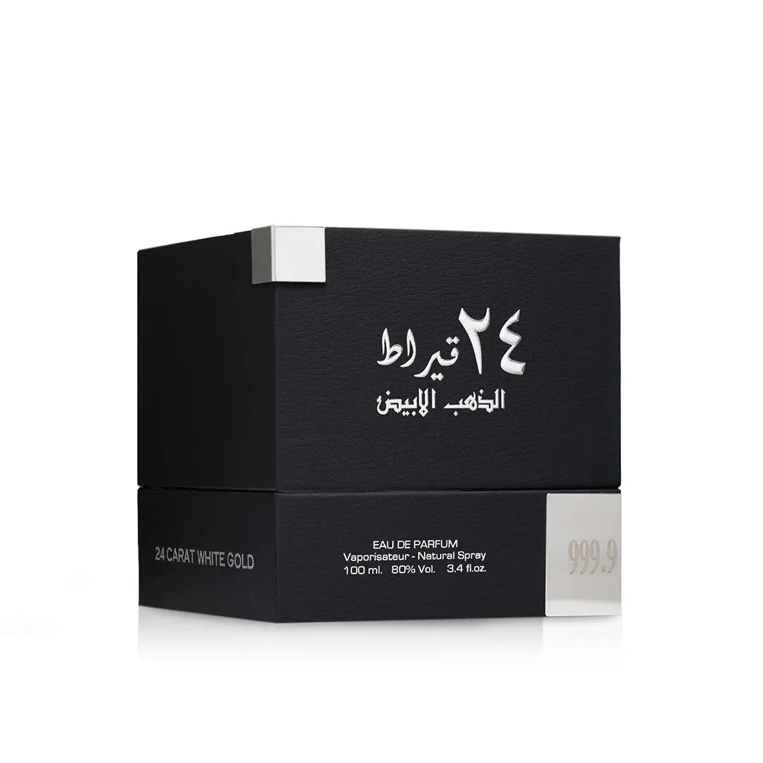 24 Carat White Gold 100ml Lattafa Collection